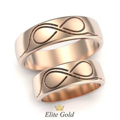 кольца Дерево Жизни - вид сзади