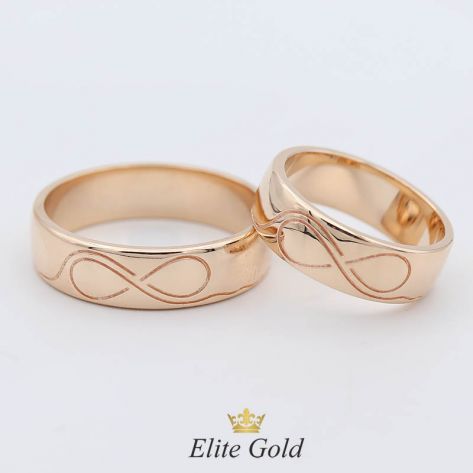 кольца Дерево Жизни - вид сзади