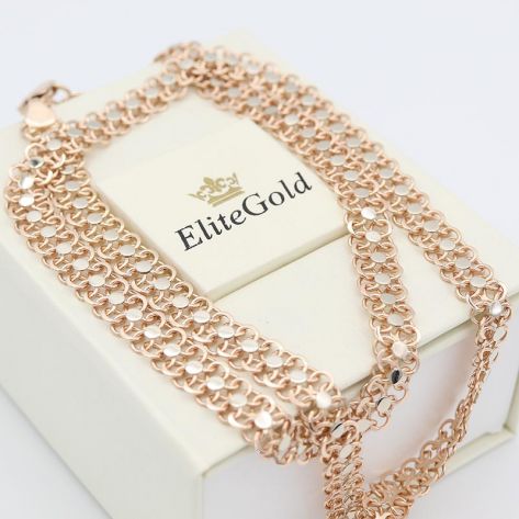 в красном и белом золоте