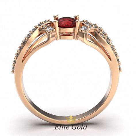 Эксклюзивное женское кольцо Patricia в камнях