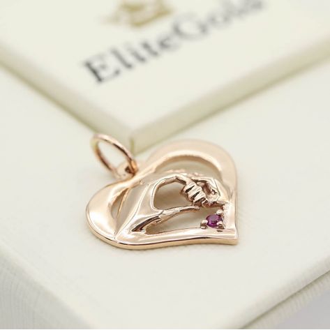 Кулон рука мамы и ребенка