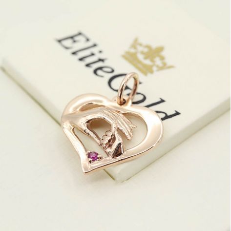 Кулон рука мамы и ребенка