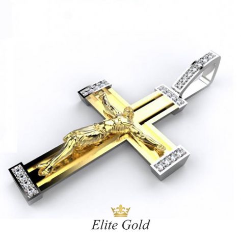 Эксклюзивный мужской крест Распятие