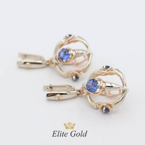 Эксклюзивные серьги Siren с подвесными элементами в виде сфер