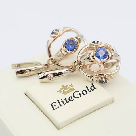 Эксклюзивные серьги Siren с подвесными элементами в виде сфер