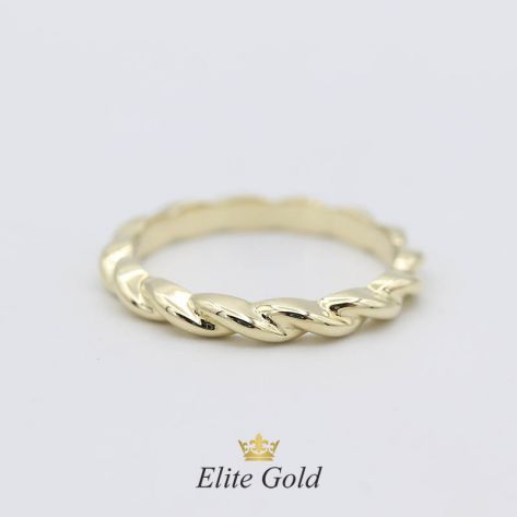Тонкое изящное кольцо Tiaret в виде переплетающихся линий