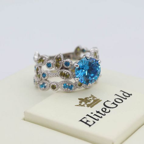 Авторский набор колец невесты - Viviana Bridal Set