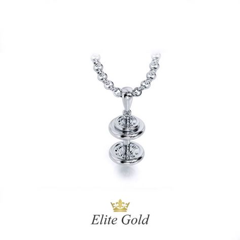 Фантазийная подвеска Fitness с изображением гантели