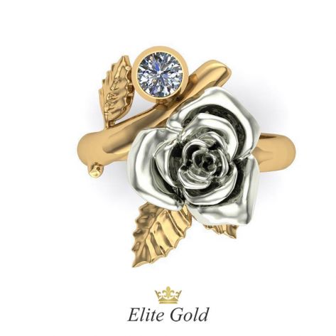 Эксклюзивное кольцо Rosa selvatica