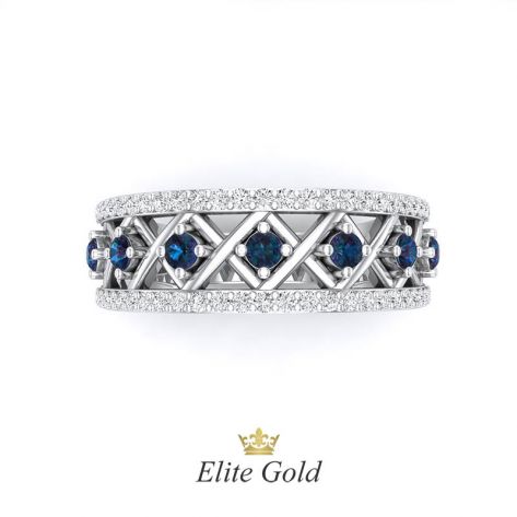 Авторское женское кольцо Seven Stones