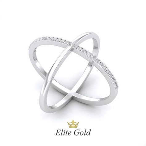 Авторское тонкое кольцо Orbita