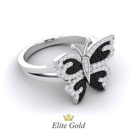 Дизайнерское кольцо Decollare в камнях