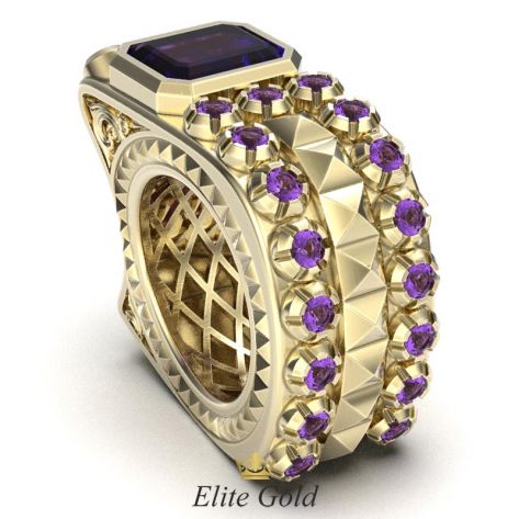 Эксклюзивный перстень The Alchemist - вид сбоку