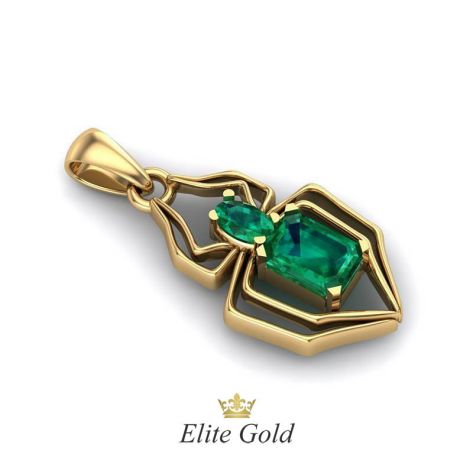 Эксклюзивная подвеска Aranea в виде паука с камнями разных форм