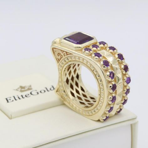 Эксклюзивный перстень The Alchemist - вид сбоку