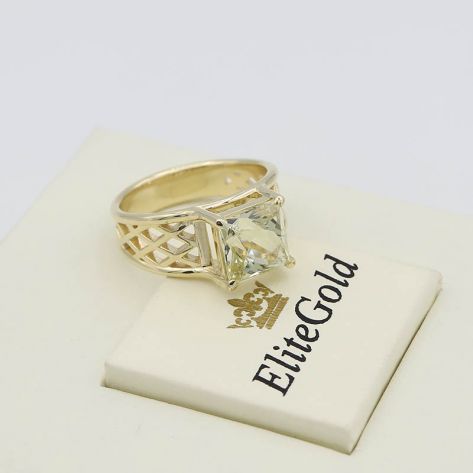 Авторский мужской перстень Baden с квадратным камнем