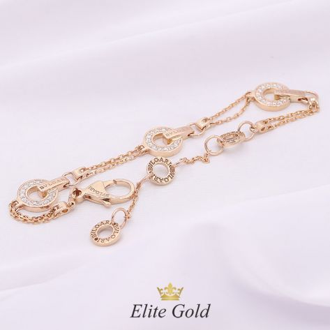 Авторский браслет с надписями в стиле известного бренда