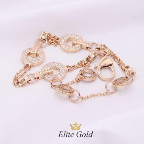 Авторский браслет с надписями в стиле известного бренда