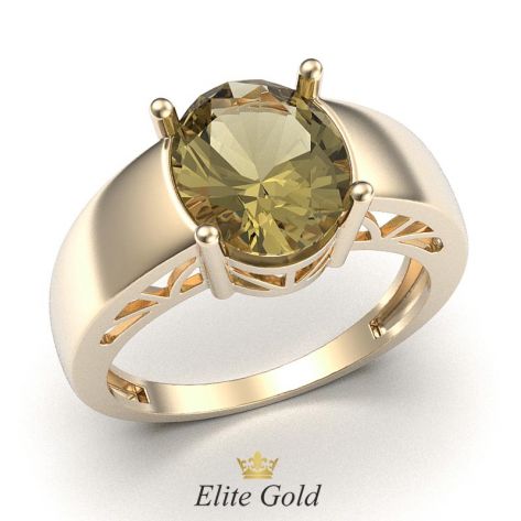 кольцо Soledad в красном золоте 585