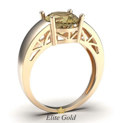 кольцо Soledad - вид сбоку