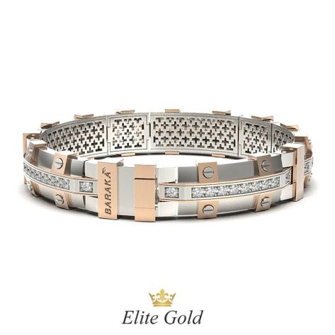 браслет в стиле бренда Барака - вид сверху