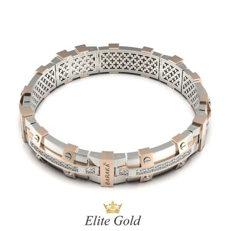 браслет в стиле бренда Барака - вид на замок