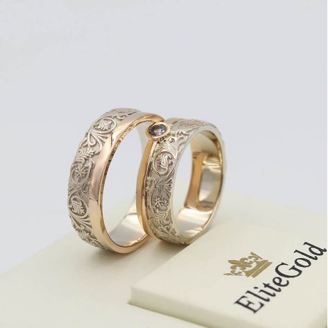 Винтажные обручальные кольца Verena