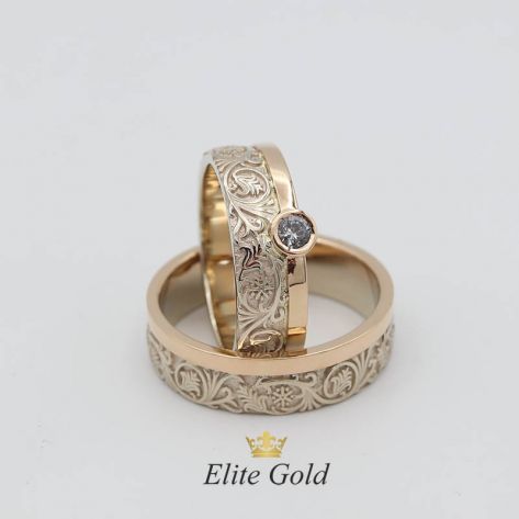 Винтажные обручальные кольца Verena