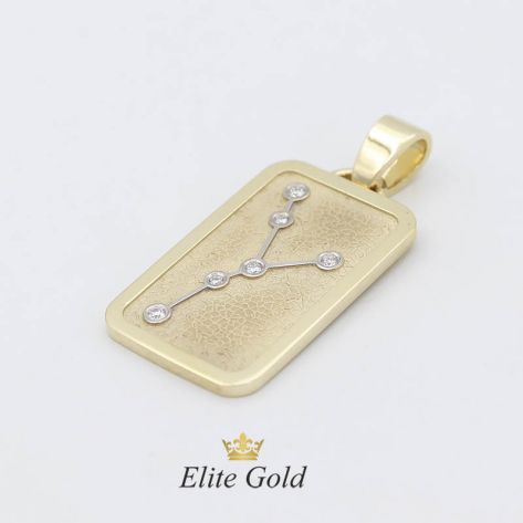 Авторский кулон-подвеска Sari с изображением созвездия Рак