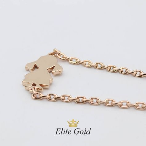 Авторский браслет Baby с фигуркой ребенка