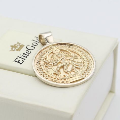 Эксклюзивный кулон Shiva с рельефными рисунками