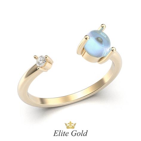 кольцо Oni в красном золоте