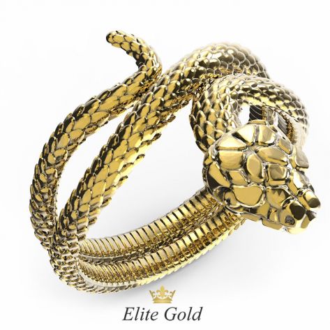 кольцо Serpenti в виде змеи, модель Classic
