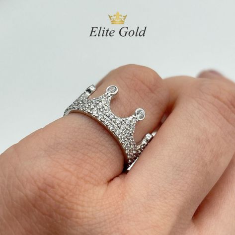 Авторское кольцо-корона "Bellatrix" На руке