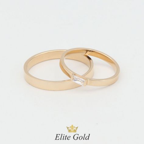 Тонкие лаконичные обручальные кольца Tyrage