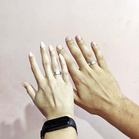 кольца на пальцах от клиента