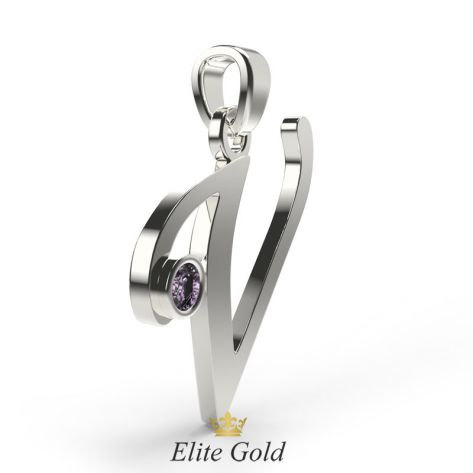 подвеска с первой буквой имени