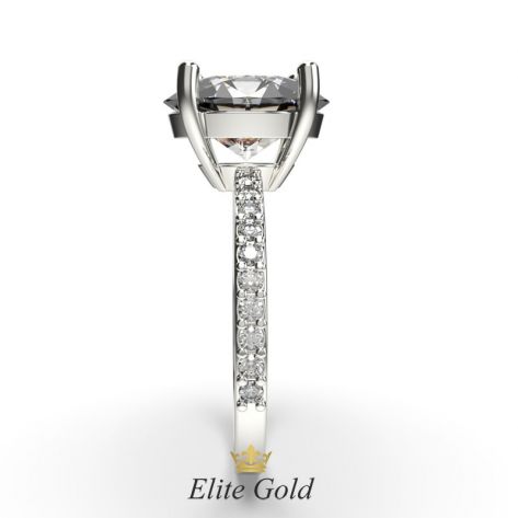 кольцо Lucia в белом золоте