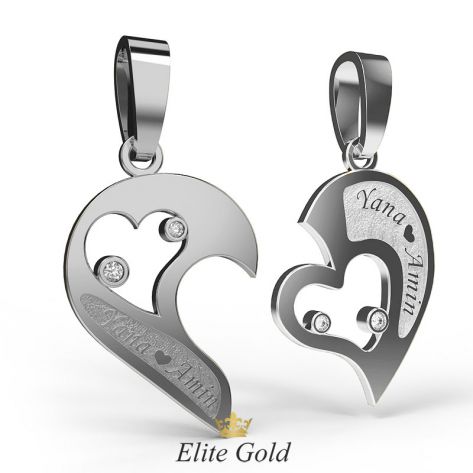 парные кулоны Lovers