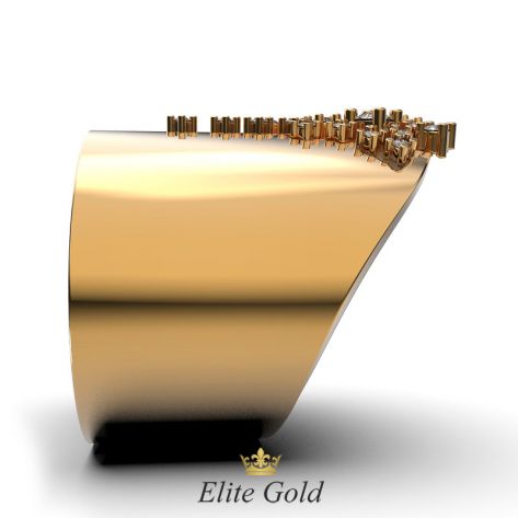 кольцо Astera в красном золоте 585