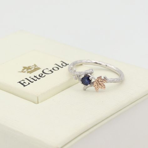 кольцо Natura с реалистичным рельефом