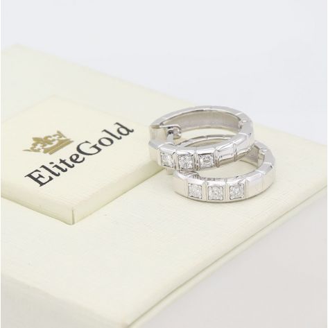 серьги-кольца Ice Cube