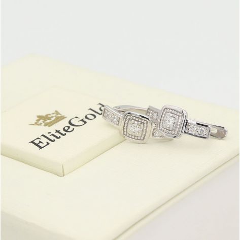 в белом золоте с бриллиантами