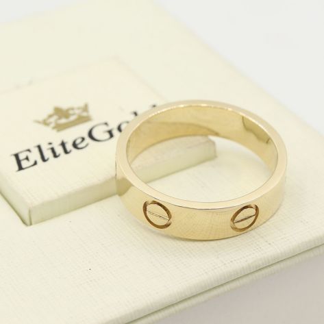 в лимонном золоте без камней