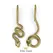 серьги Serpenti в виде змеи