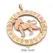 Designer pendant for the Zodiac sign Leo