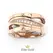 кольцо в стиле Bvlgari Legend Ring с камнями