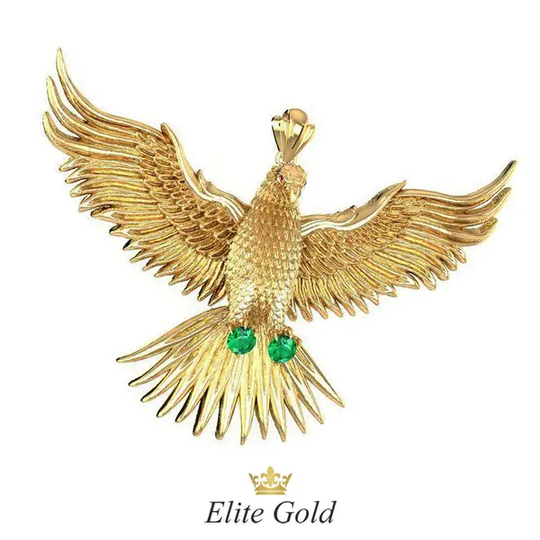 Ексклюзивний великий кулон Eagle у вигляді орла, зображення 2