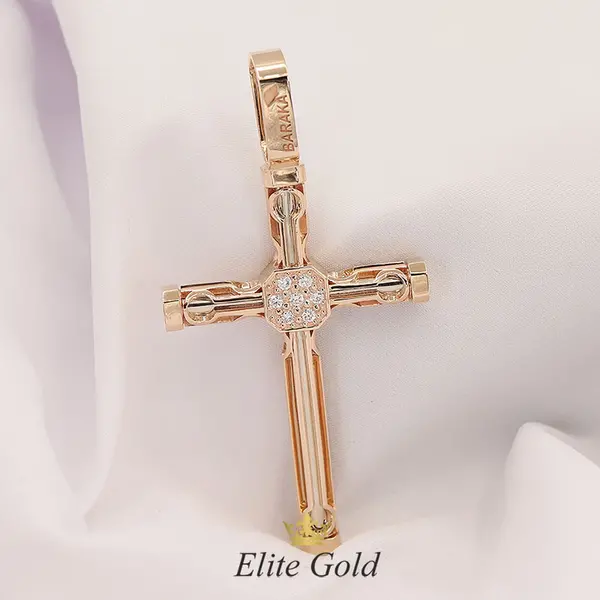 Male cross in Baraka Kardano style