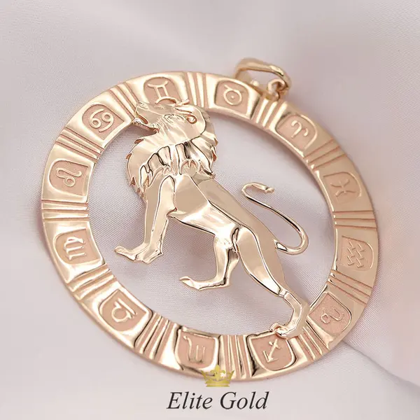 Designer pendant for the Zodiac sign Leo, 2 image